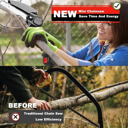 Renata Lithium Batterie  Mini Hand Rechargeable Chainsaw