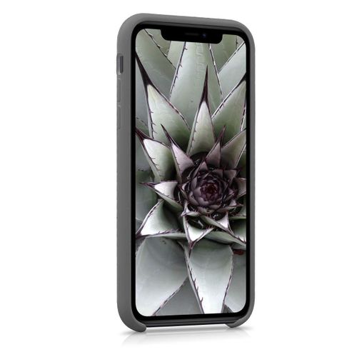 Apple Iphone 11 12 13 14 15 Pro Max X Xs Max Silicone Shockproof Case Cover-Gray