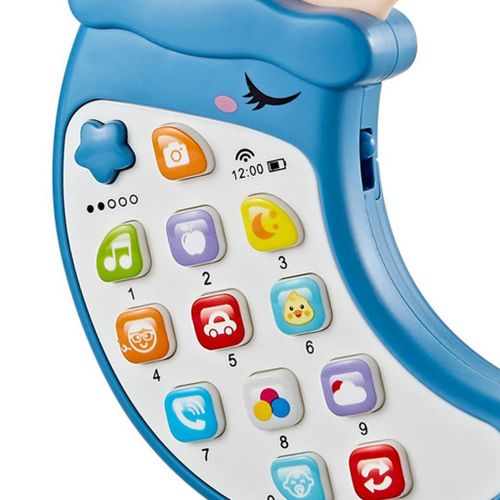 Early Education Toy 6 Month Old Baby Remote Control Blue