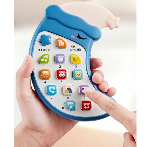 Early Education Toy 6 Month Old Baby Remote Control Blue