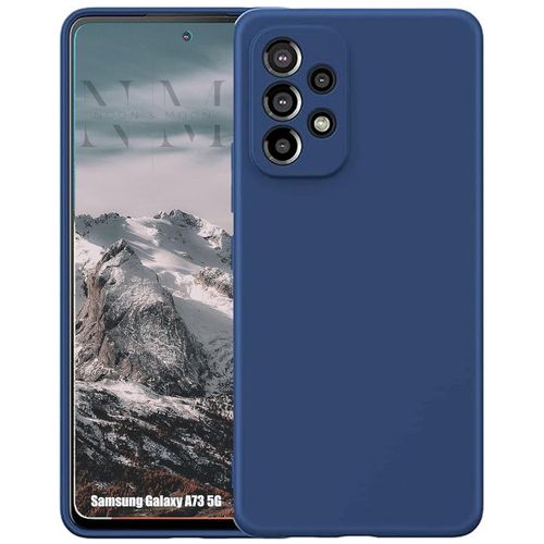 Samsung Galaxy A70, A71, A72, A73 5G Silicon Phone Cover Case-Blue