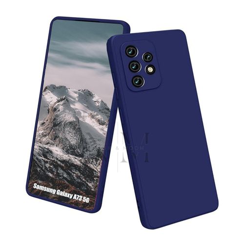 Samsung Galaxy A70, A71, A72, A73 5G Silicon Phone Cover Case-Blue
