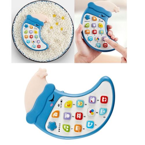 Early Education Toy 6 Month Old Baby Remote Control Blue