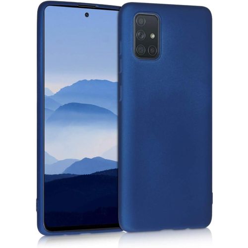 Samsung Galaxy A70, A71, A72, A73 5G Silicon Phone Cover Case-Blue