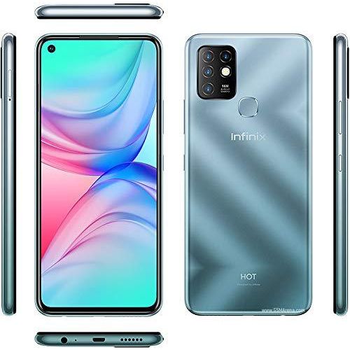 Infinix Hot 8, 9, 10 s T i Pro Full Glue Tempered Glass Screen Protector-Black