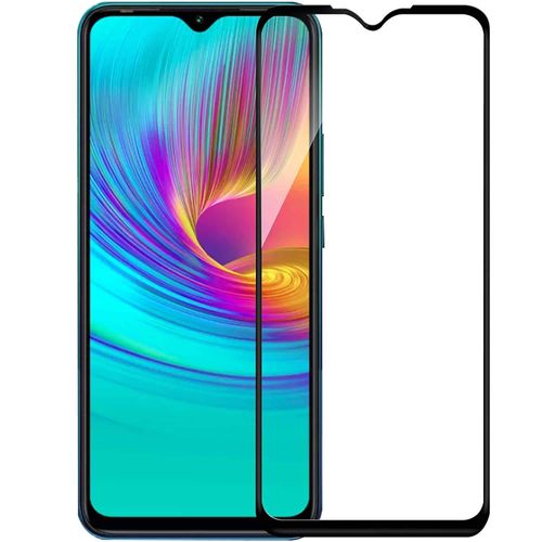 Infinix Hot 8, 9, 10 s T i Pro Full Glue Tempered Glass Screen Protector-Black