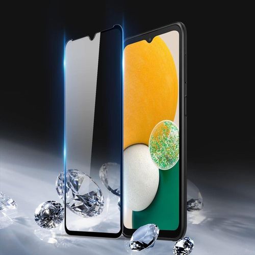 Samsung Galaxy A20 A21 A22 4G A23 A24 A25 Screen Protector Tempered Glass Guard Full Glue Edge-to-Edge Protector-Black