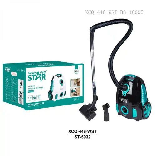 Winningstar 4L 22kpa Vacuum Cleaner With Aluminum Wire Motor Full Dust Indicator Telescopic Metal Pipe/Floor Brush Hose Brush Universal Wheel Foot Button 5m Power Cable BS Plug-  Multi-colour.