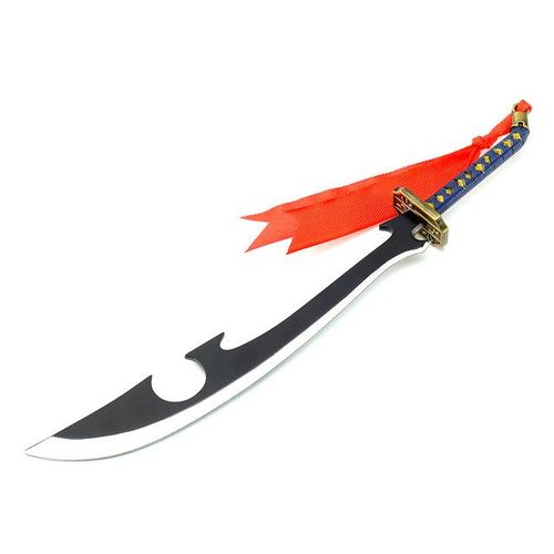 Anime Kyoraku Shunsui Katen Kyokotsu 26cm Anime Peripheral Metal Model Katana Samurai Gifts Toys for Boys