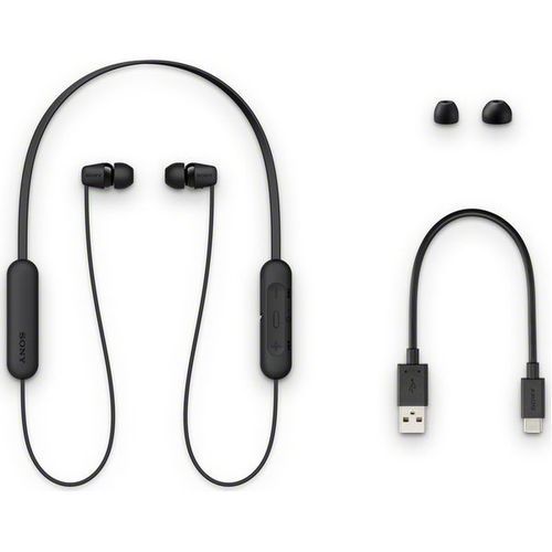 Sony WI-C200 Wireless  In-ear Headphones With Mic - Black