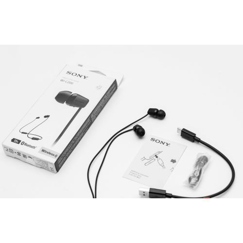 Sony WI-C200 Wireless  In-ear Headphones With Mic - Black