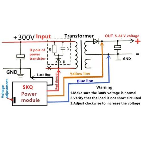 Occkic 5-24V Universal 14-60 inch Switching Power Supply Module Crystal TV DC Sampling