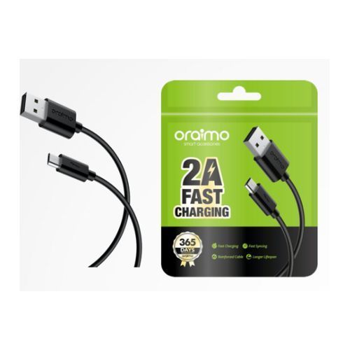 Oraimo Charging  Usb Data Sync Cable Type  A - Black