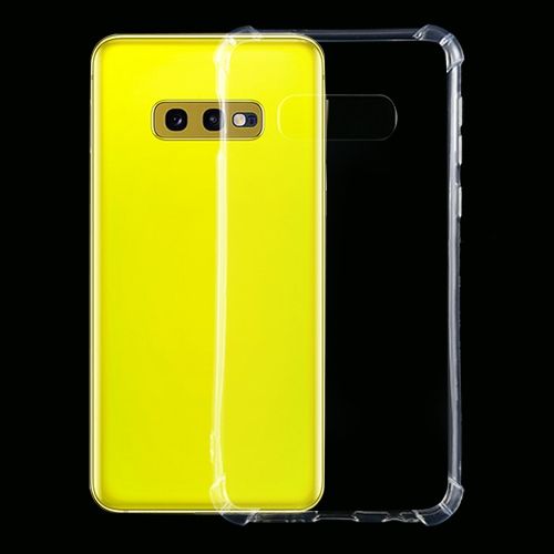 Phone Case For Galaxy S10e Four-Corner Ultra-Thin Transparent TPU