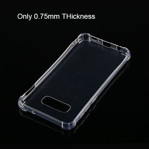 Phone Case For Galaxy S10e Four-Corner Ultra-Thin Transparent TPU