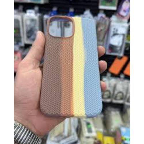 iPhone 15 14 13 12 11 Pro Max Fashion Liquid Soft Silicone Phone Case-Brown. Blue