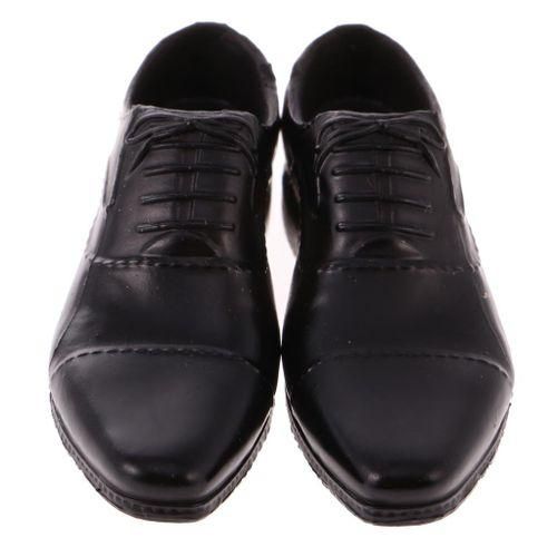16 Scale Black Lace Men Shoes For 12