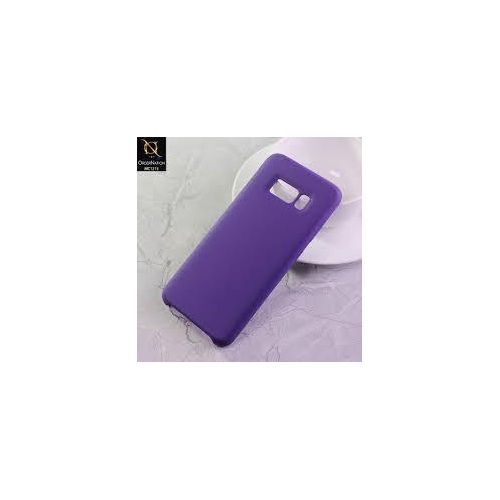 Samsung Galaxy S8, S8+ Protective SIlicone Cover- Purple