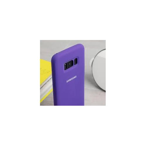 Samsung Galaxy S8, S8+ Protective SIlicone Cover- Purple
