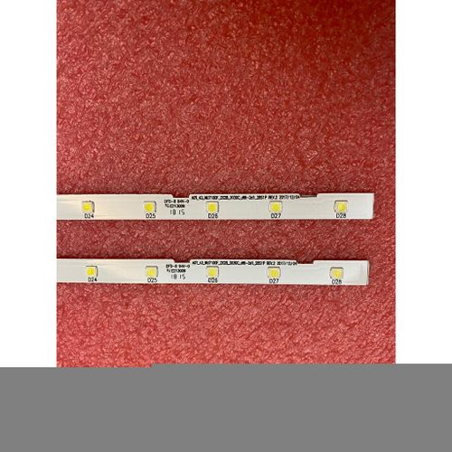 SAMSUNG UA43RU7105G 43INCH LED TV BACKLIGHT UA43RU7105 UA43RU7105GXXP 2PCS 28LED