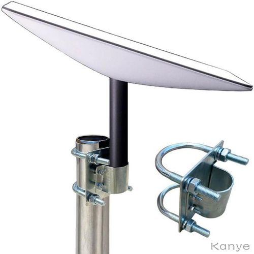 KY  Pole Mount Adapter for for Dish Antenna Mast Clamp Bracket