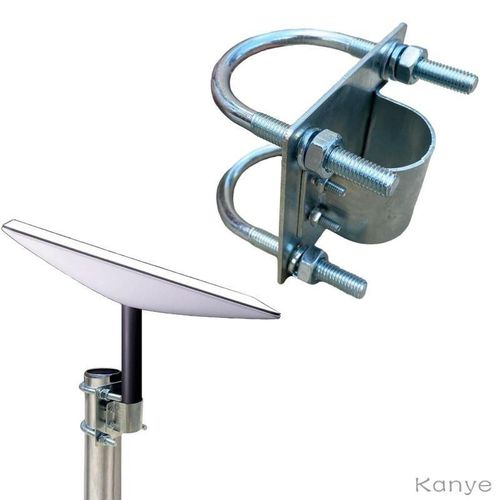 KY  Pole Mount Adapter for for Dish Antenna Mast Clamp Bracket