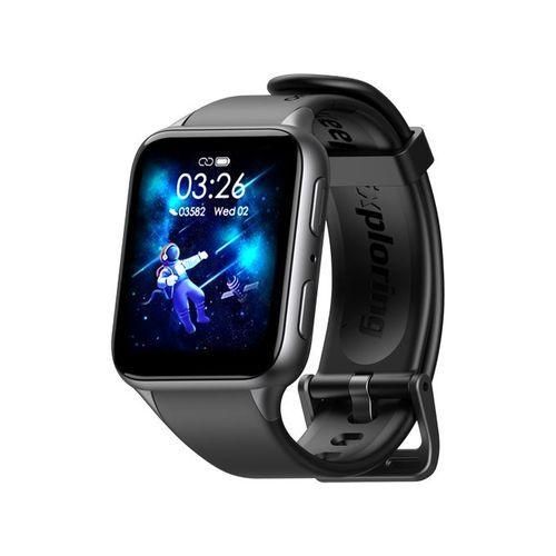 Oraimo Watch 2 Plus Calling Smart Watch IP68 Resistance HRM SpO2 Monitor - Black