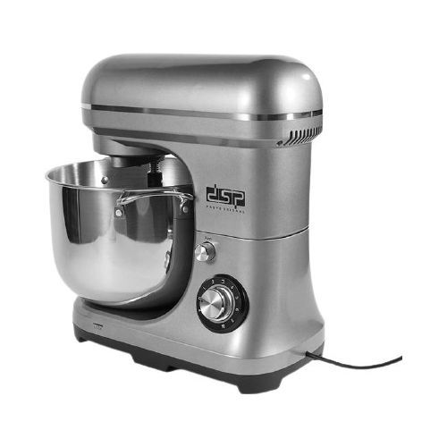 Dsp 10L, 8 Speed Blender Dough Hand Stand Mixer Food Processor- Silver.