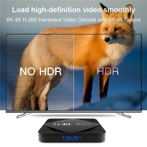 Smart TV Box Android 10 HD Bluetooth WiFi 2.4G5G Media Player 6K Set Top Box