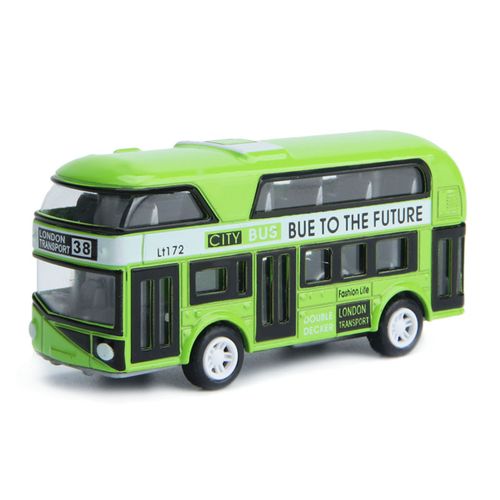 Double-Decker Bus London Bus Design Car Toys Sightseeing