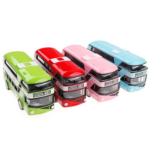 Double-Decker Bus London Bus Design Car Toys Sightseeing