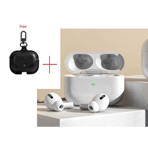 Airpods Pro Tws Wireless Earphones Plus free Protective Case - White