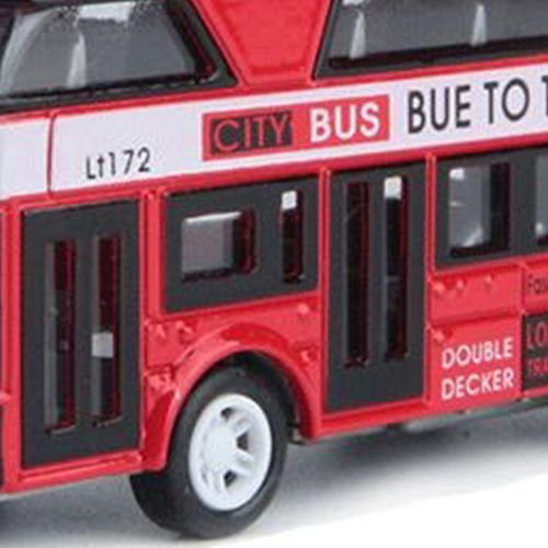 Double-Decker Bus London Bus Design Car Toys Sightseeing