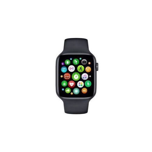 Smartwatch Bluetooth Fitness Bracelet Voice Call Monitor Sport - Black