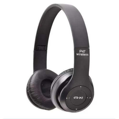 P47 Bluetooth Wireless Bass Headsets With FM And Memory Card Slot - Color May Vary