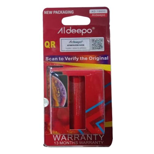 Aldeepo 3 Pieces Lithium Batteries For Rechargeable Speakers And Lamps-Multicolor