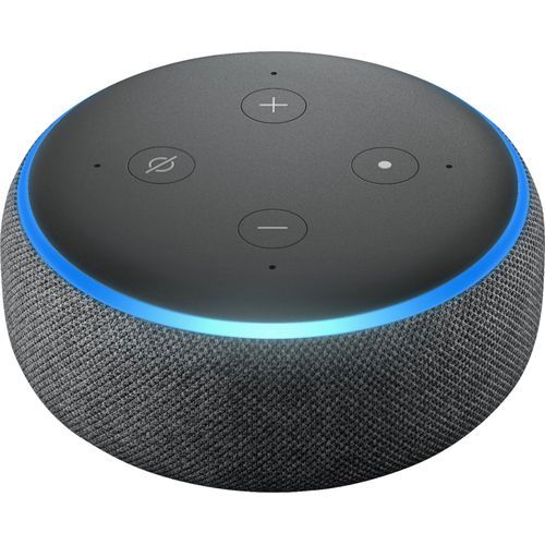 Amazon Echo Dot (3rd Gen) - Compact Bluetooth Speaker with Alexa - Black