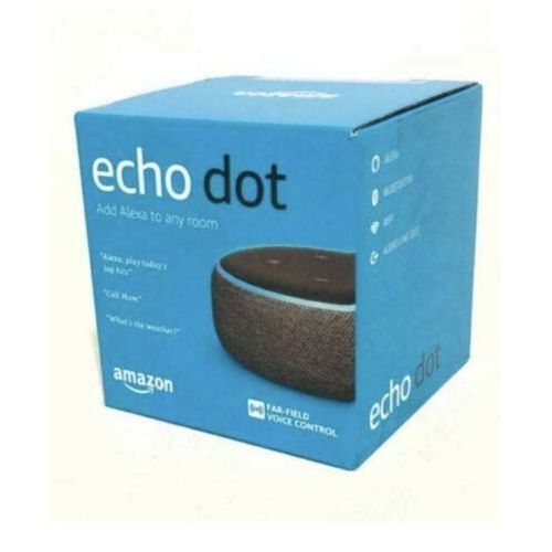 Amazon Echo Dot (3rd Gen) - Compact Bluetooth Speaker with Alexa - Black
