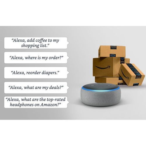 Amazon Echo Dot (3rd Gen) - Compact Bluetooth Speaker with Alexa - Black