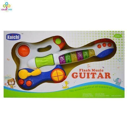 Baby Rocking Light up Guitar Toy White Glue