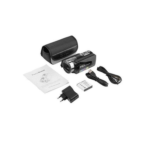 Digital Video Camera Recorder Full Hd 1920X1080 Max 24 Mega Pixels 16X Zoom