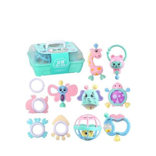 Shape Rattles - Blue