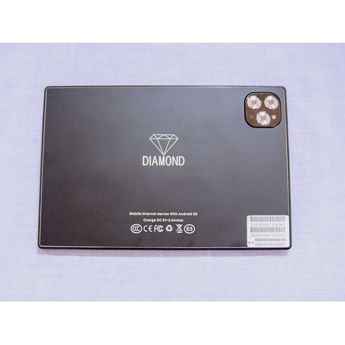 Allure Brand New Diamond    Pro Tab 10.1nches Screen 8GB Ram 256GB ROM Android 13.0-Black/Silver