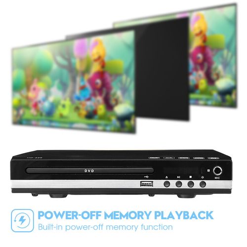 1080P Full HD Video CD DVD Player USB HDMI 5.1 Stereo Surround Sound With Microphone Interface With/Without HDMI Cable With HDMI Cable