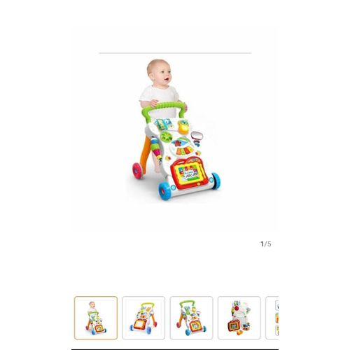 Musical push walker