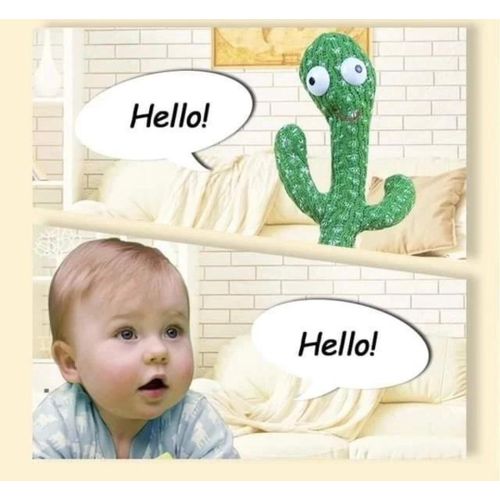Dancing Cactus Toy-Green