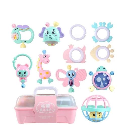 Rattles Box-Pink