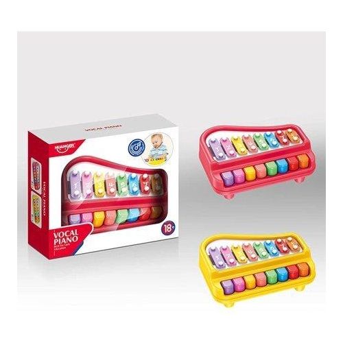 2 In 1 Baby Piano Xylophone With 8 Multicolored Keyboard Musical Instrument Toys