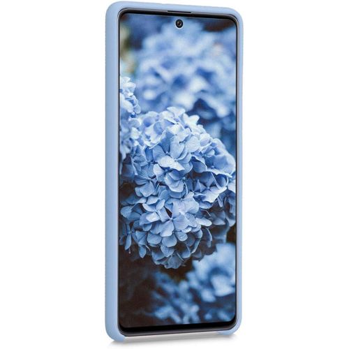 Samsung Galaxy A70, A71, A72, A73, A74 5G Silicon Phone Cover Case-sky Blue