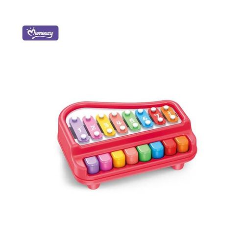 2 In 1 Baby Piano Xylophone With 8 Multicolored Keyboard Musical Instrument Toys
